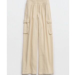 AERIE HIGH WAISTED POOL-TO-PARTY CARGO PANT